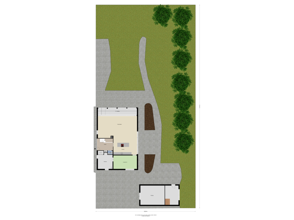 Bekijk plattegrond van Begane Grond _Tuin van Ockhuizerweg 39-A