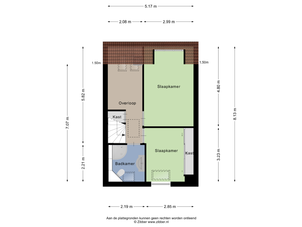 Bekijk plattegrond van Eerste verdieping van Kamp 12 11