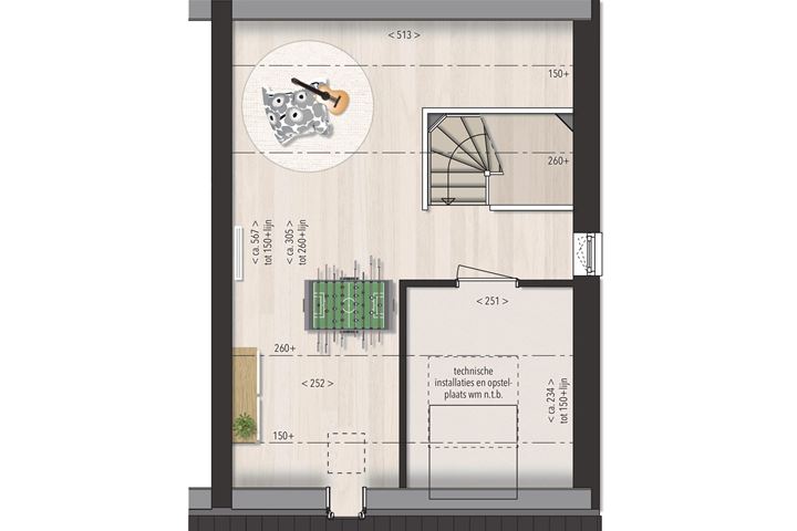 Bekijk foto 4 van Twee-onder-één-kapwoningen | Type E15 (Bouwnr. 28)