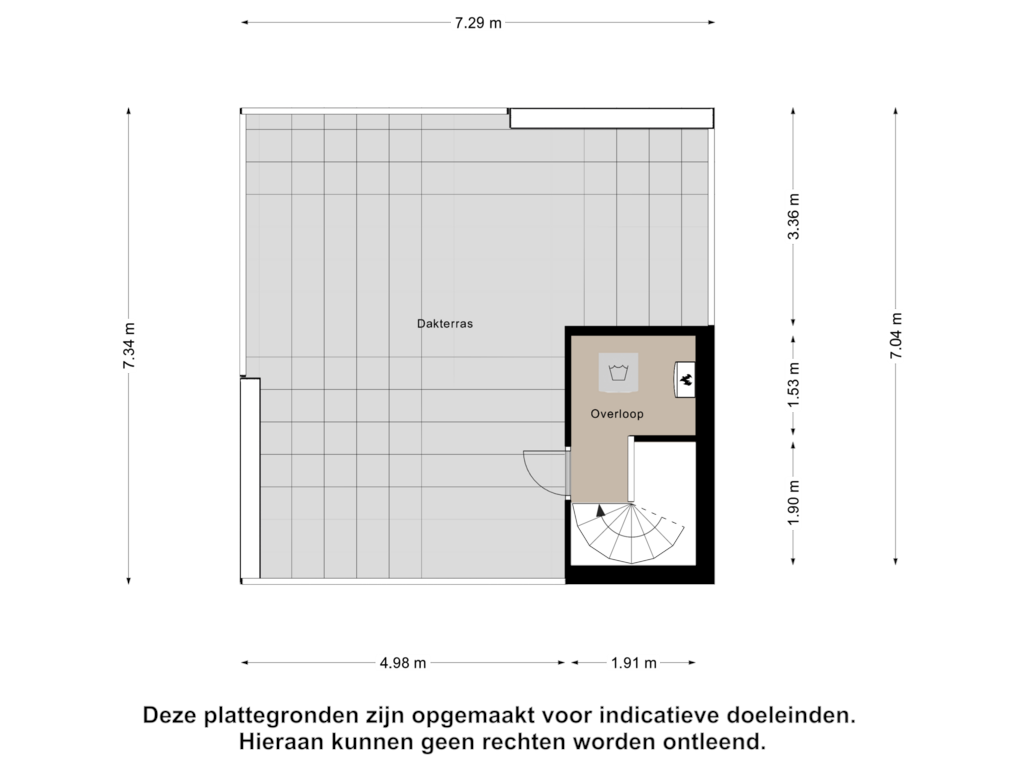 Bekijk plattegrond van Tweede Verdieping van Dwergvinvisstraat 45