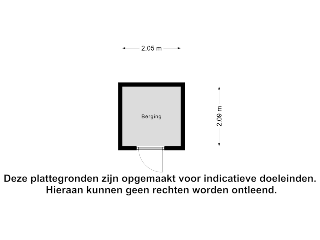 Bekijk plattegrond van Berging van Dwergvinvisstraat 45