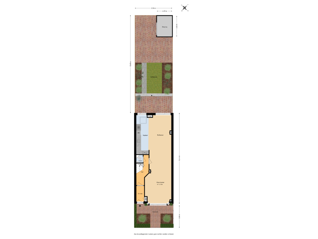 Bekijk plattegrond van Situatie van Johan de Wittstraat 30