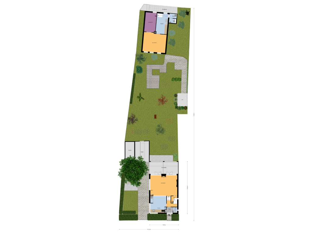 Bekijk plattegrond van Begane Grond_Tuin van Hoofdstraat 219