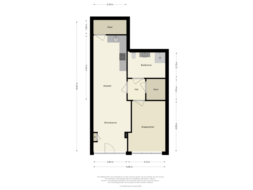 Bekijk plattegrond van First floor van Stadhuisstraat 56