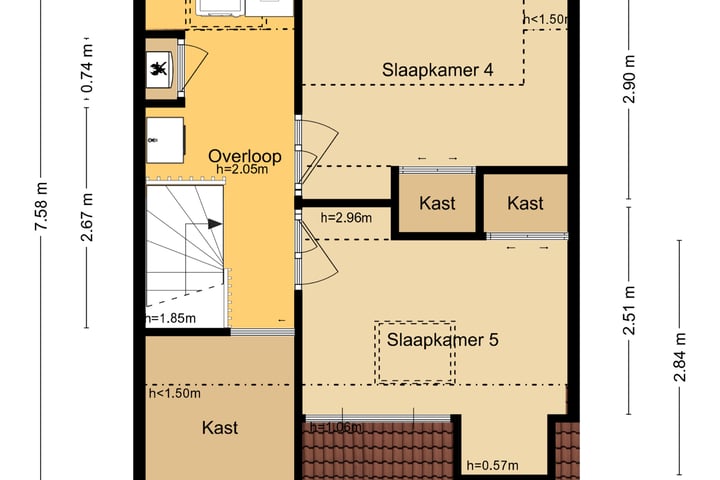 Bekijk foto 41 van Abraham van Strijstraat 24