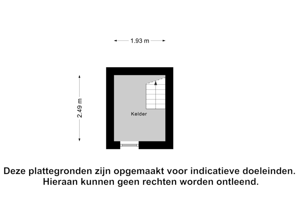 Bekijk plattegrond van Kelder van Pater Vogelsstraat 43