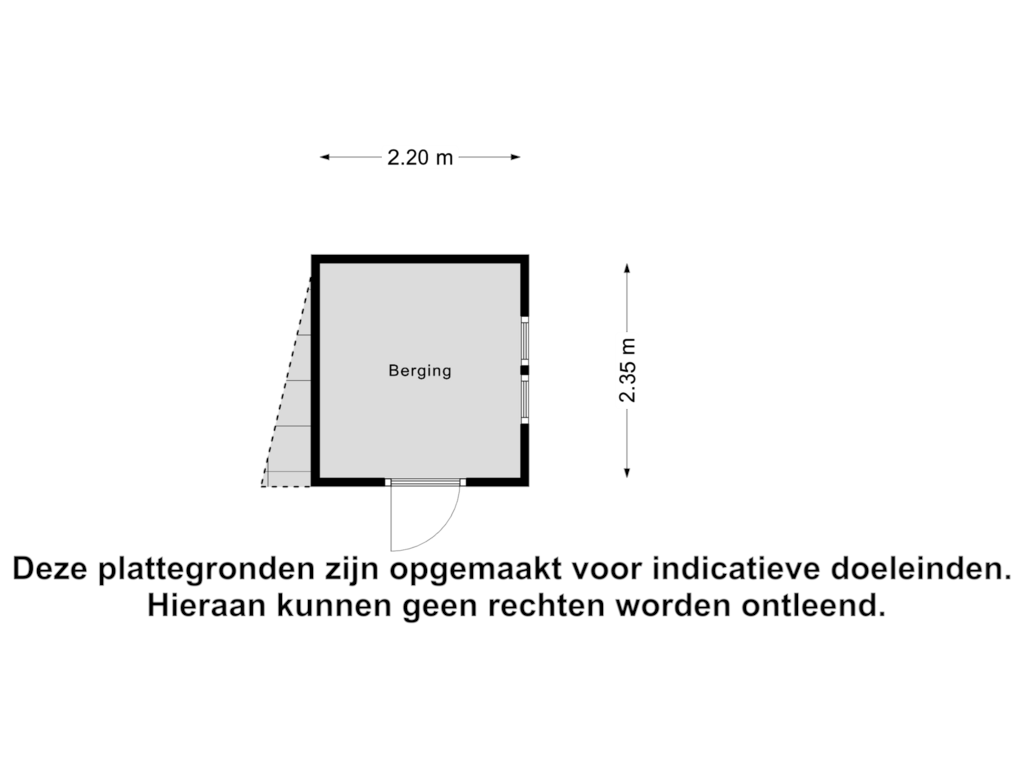 Bekijk plattegrond van Berging van Pater Vogelsstraat 43