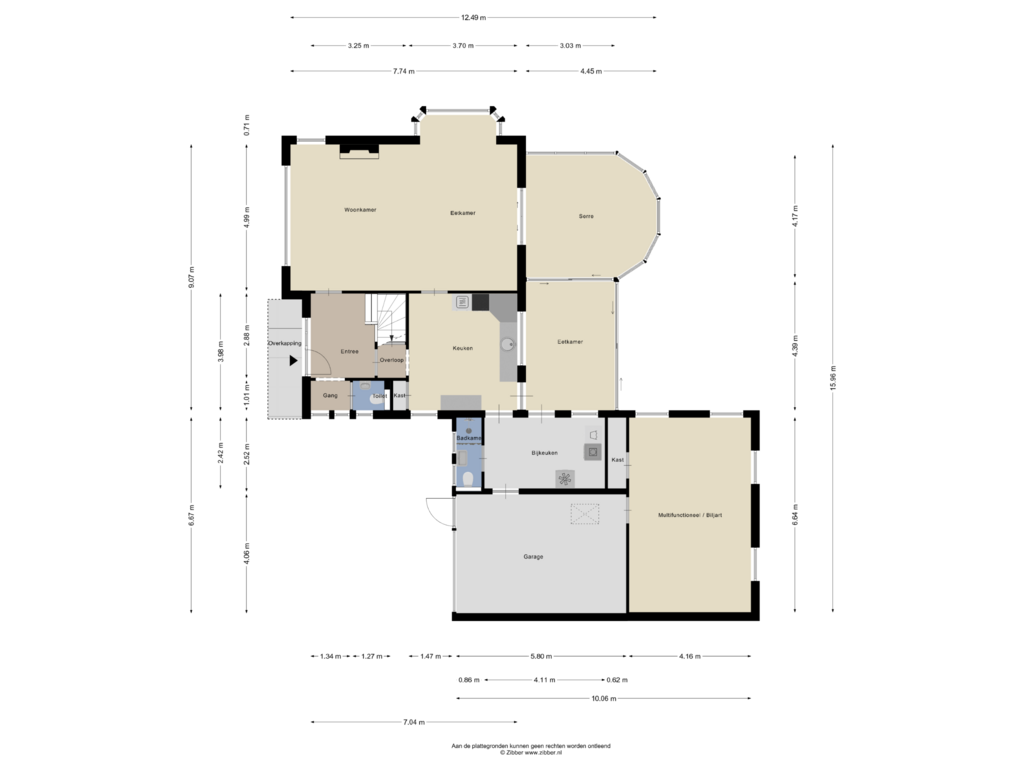 Bekijk plattegrond van Begane Grond van Nassauplein 1