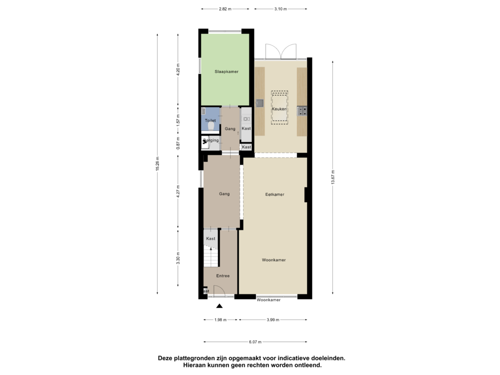 Bekijk plattegrond van Begane Grond van Schoolstraat 39