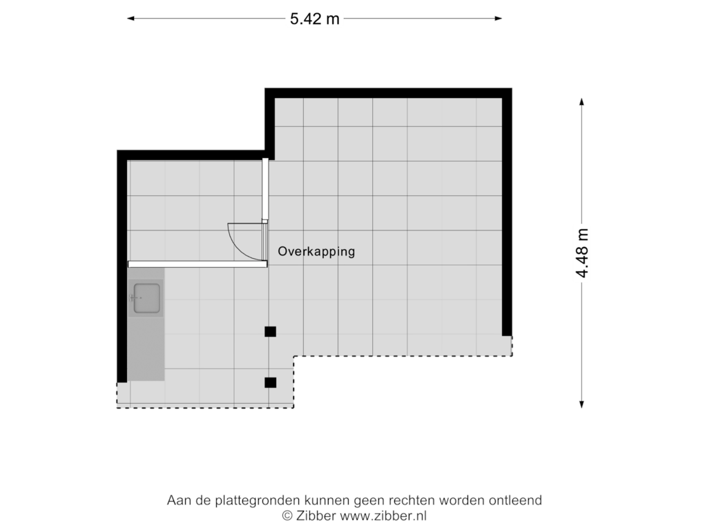 View floorplan of Overkapping of Patrimoniumlaan 78