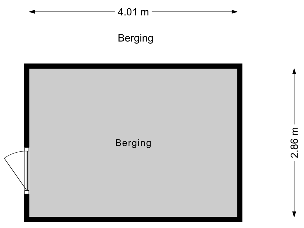 Bekijk plattegrond van Berging van Mare 57