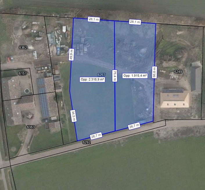 Foto 9 van Bouwkavel 1 Blauwstraat