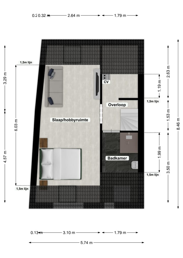 Foto 25 van Kantstraat 56-A