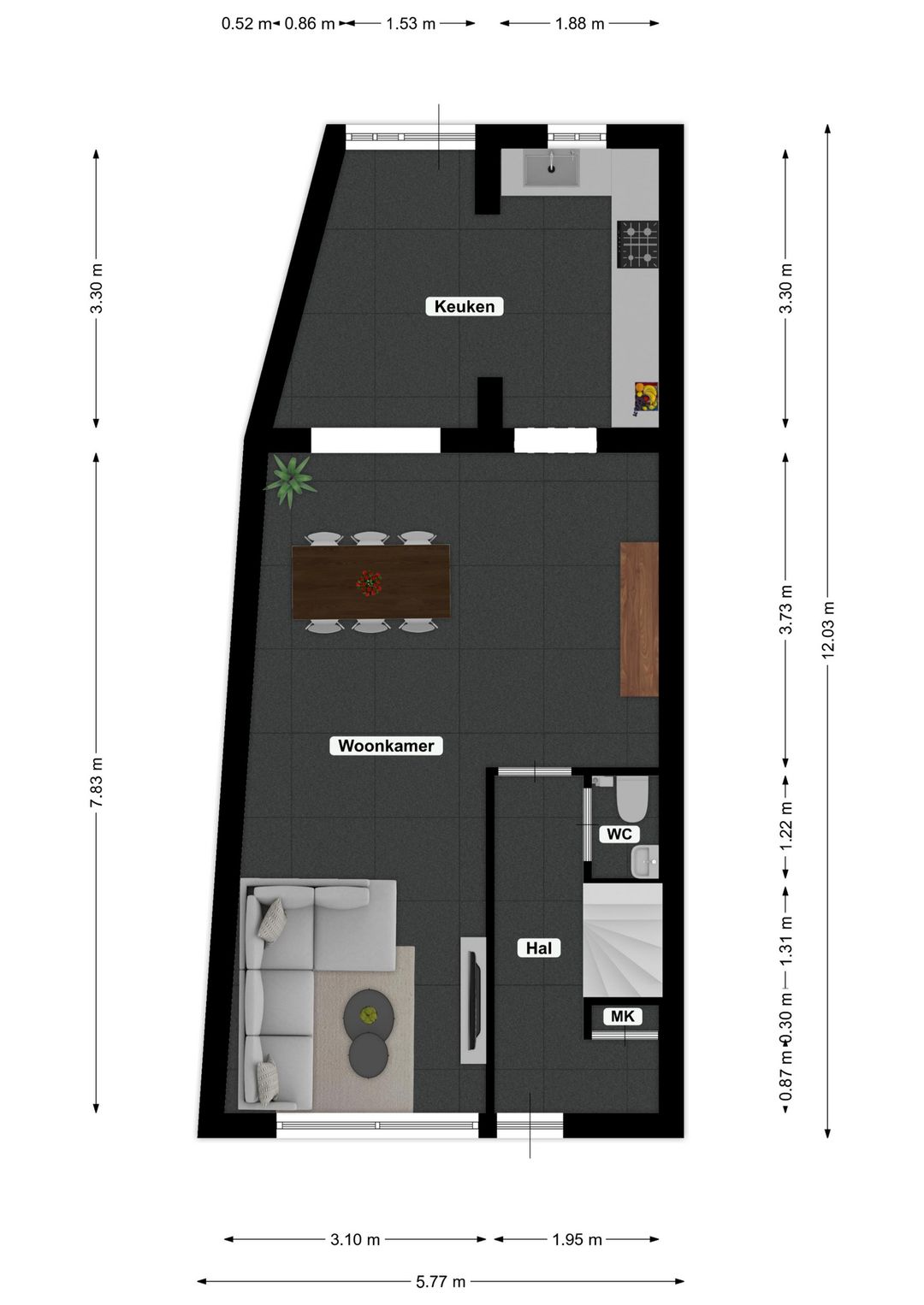 Foto 23 van Kantstraat 56-A