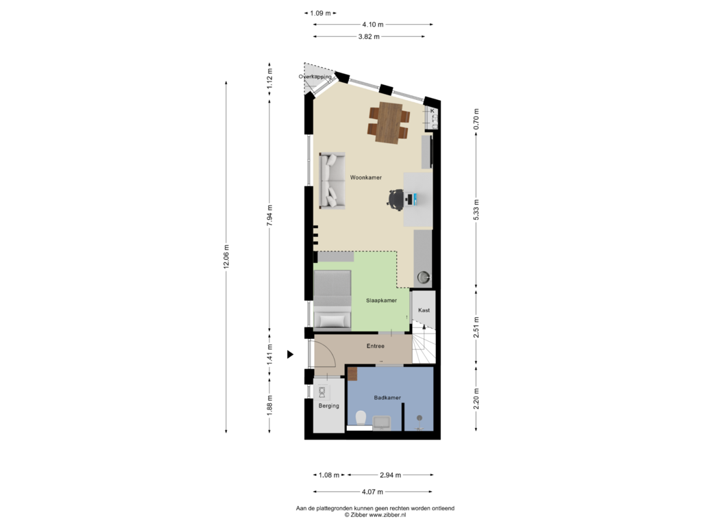 Bekijk plattegrond van Begane grond van Herenstraat 20