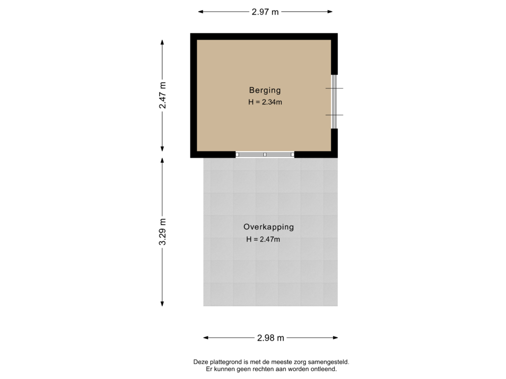 Bekijk plattegrond van Berging van Schouwpad 21