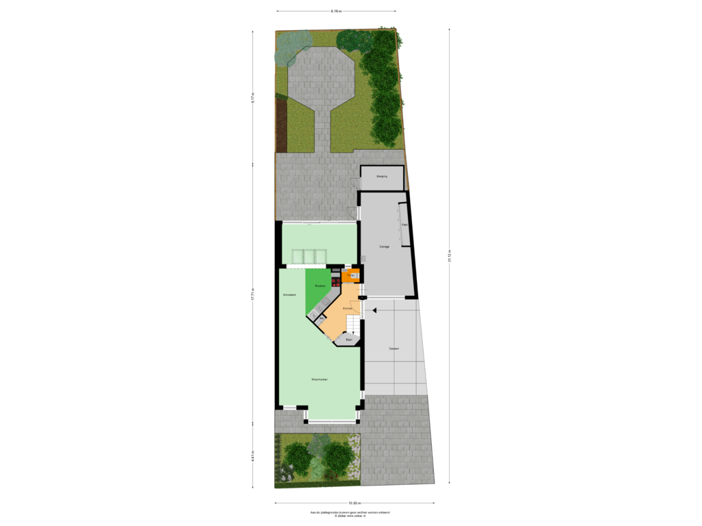 Bekijk plattegrond van Begane Grond_Tuin van Plein 18