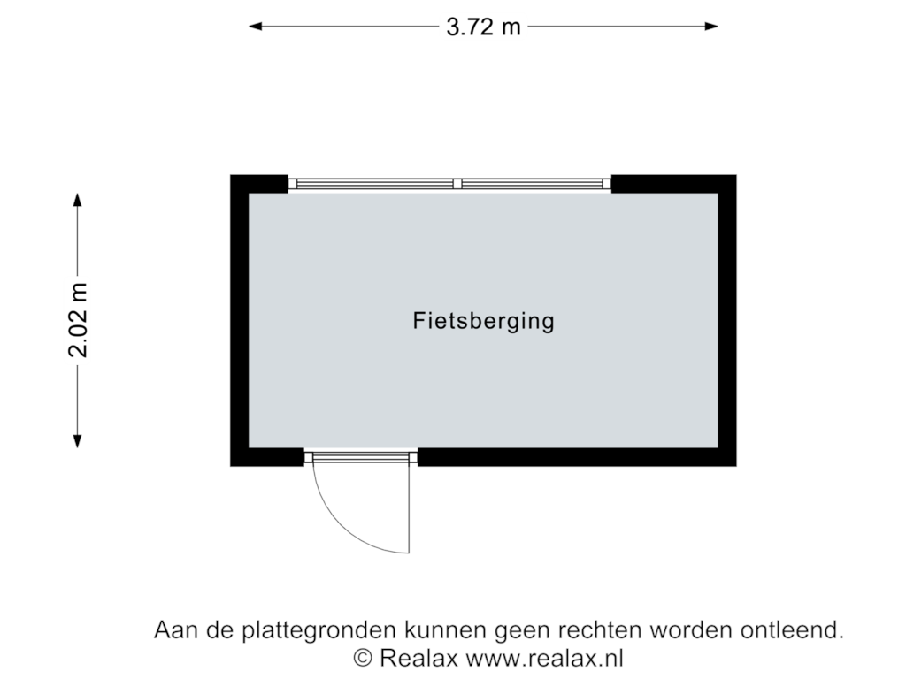 Bekijk plattegrond van Berging van Schoolstraat 1