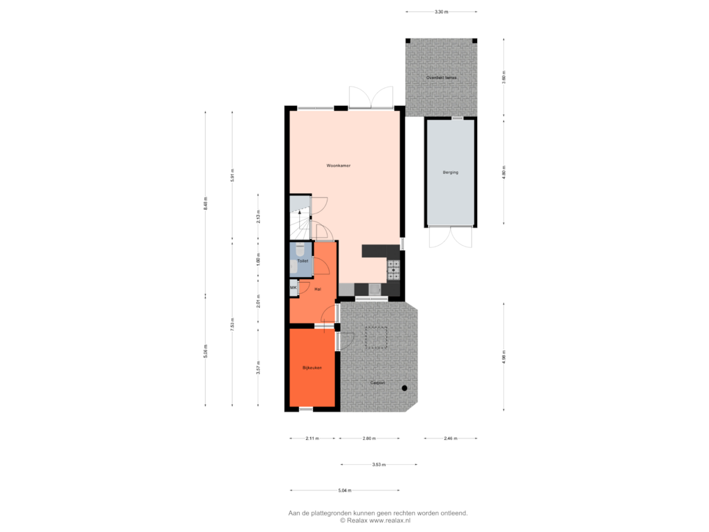 Bekijk plattegrond van Begane grond van Zwaluw 51