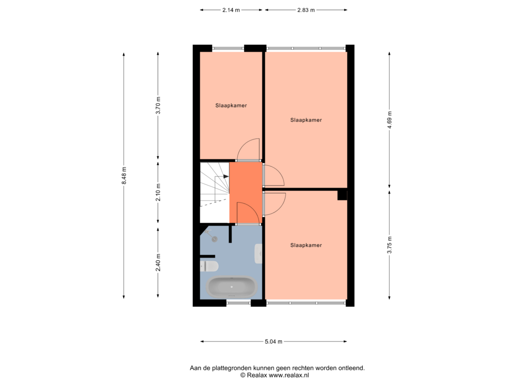 Bekijk plattegrond van Verdieping 1 van Zwaluw 51