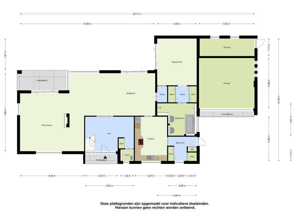 View floorplan of Begane Grond of Patrijslaan 5