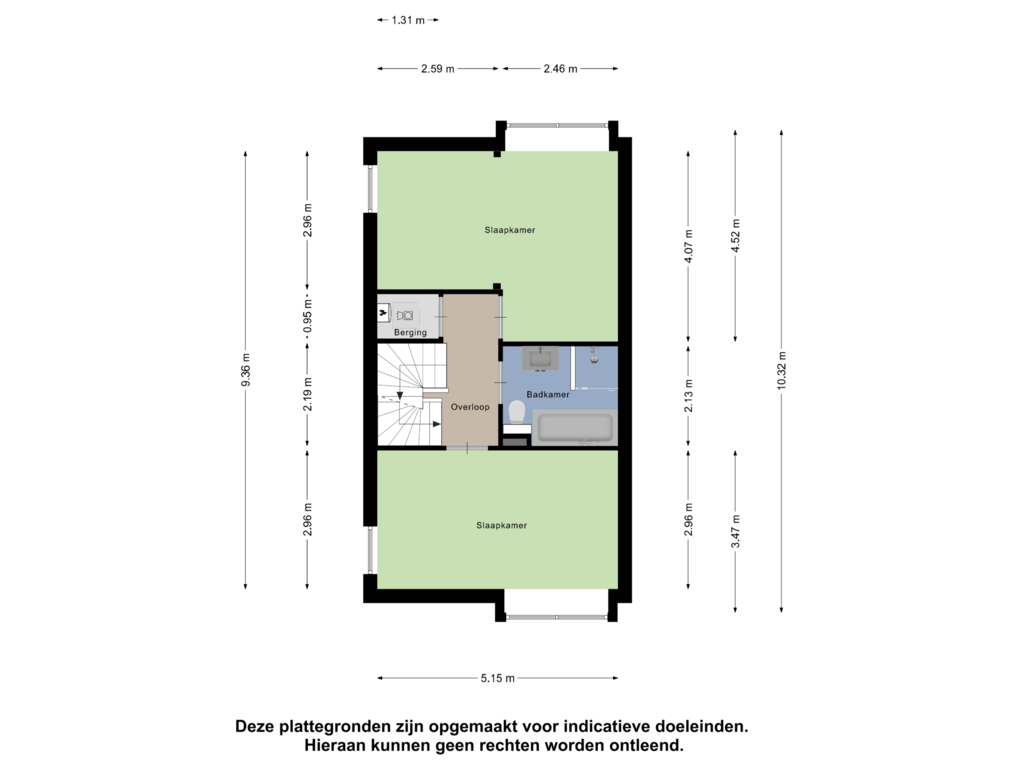 Bekijk plattegrond van Eerste Verdieping van Kretalaan 4