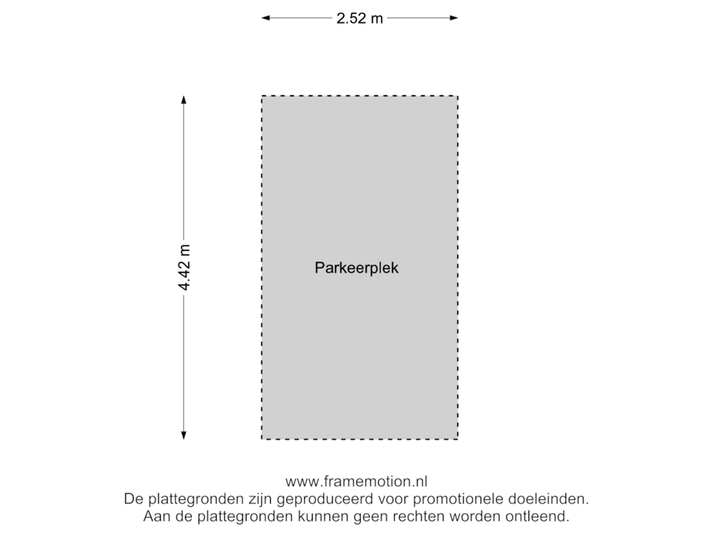 Bekijk plattegrond van Parkeerplek van Wessel Gansfortweg 105