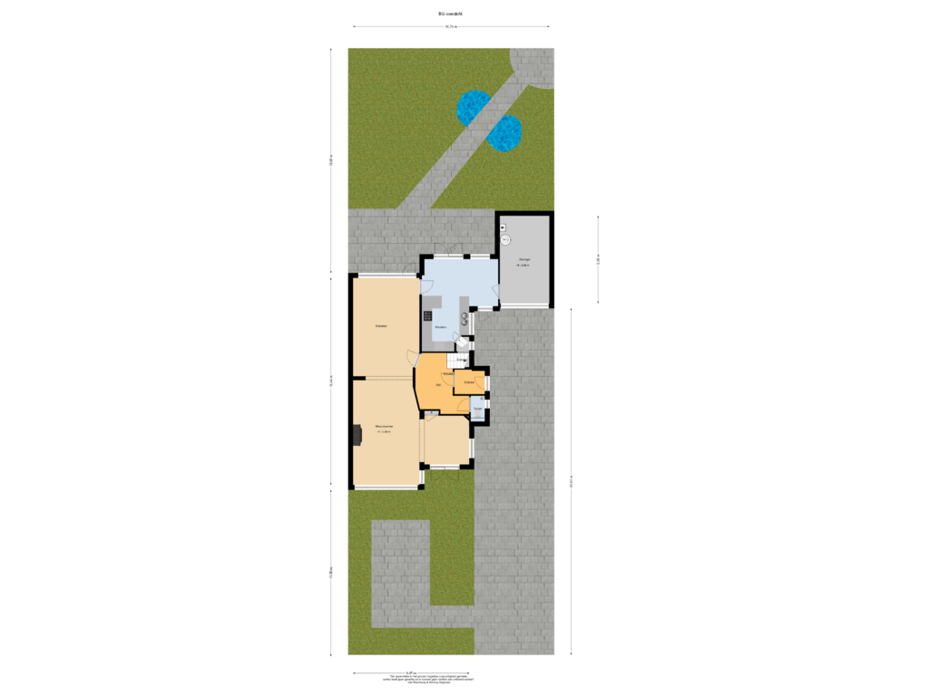 Bekijk plattegrond van BG overzicht van Heemsteedse Dreef 244