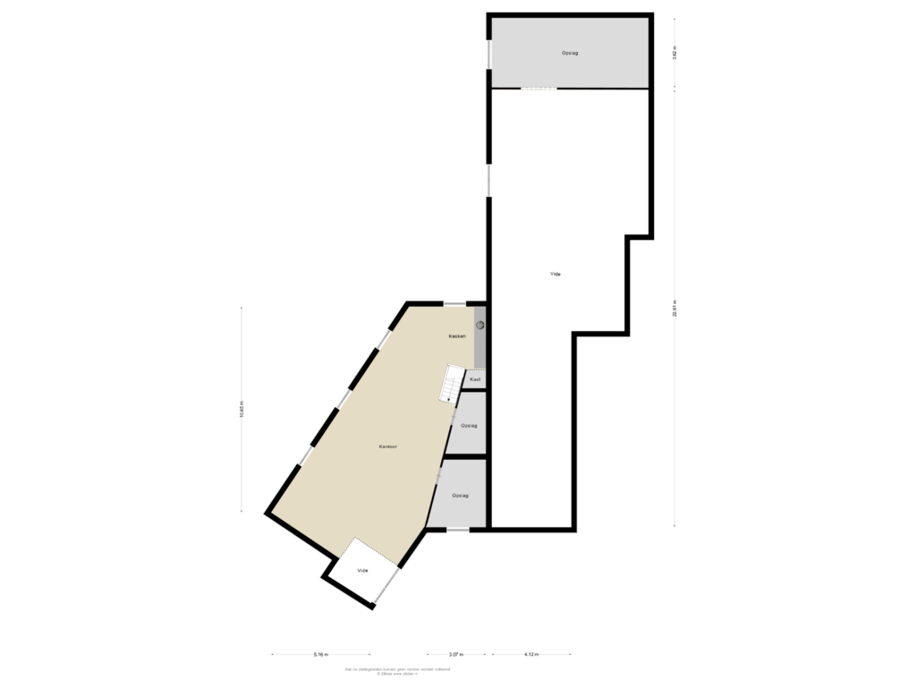 Bekijk plattegrond van Eerste verdieping van Pastoor van Breugelstraat 8