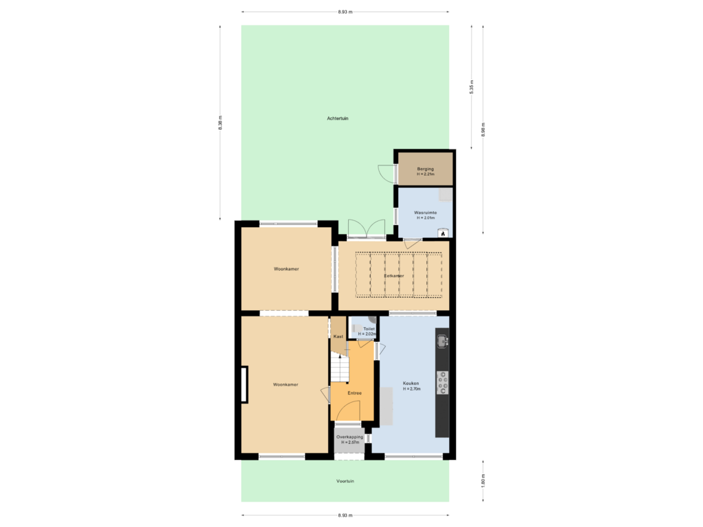 View floorplan of Situatie of Mgr. Nolensplein 30