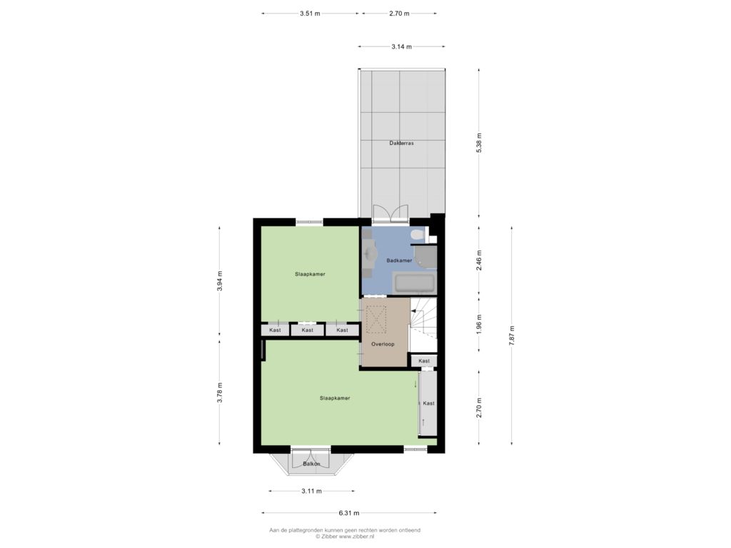 Bekijk plattegrond van Eerste Verdieping van Anninksweg 25