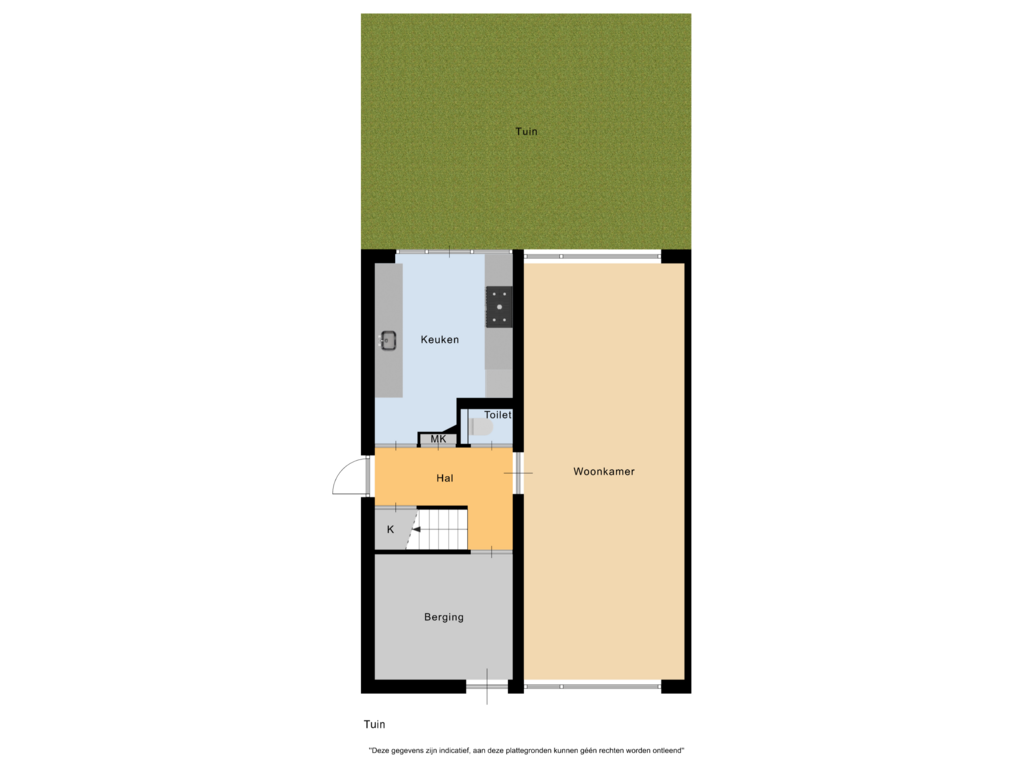 Bekijk plattegrond van Tuin van Puccinistraat 29