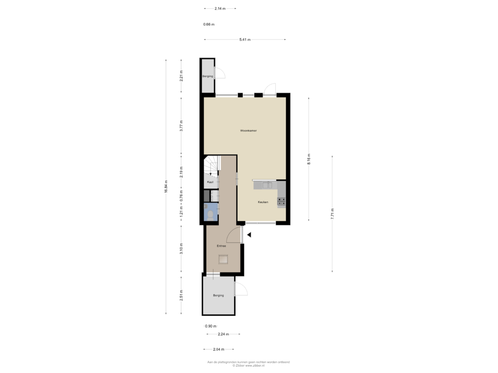 Bekijk plattegrond van Begane grond van Hamerslanden 29