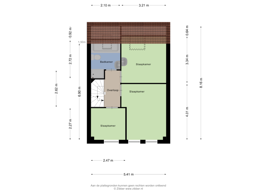 Bekijk plattegrond van Eerste verdieping van Hamerslanden 29