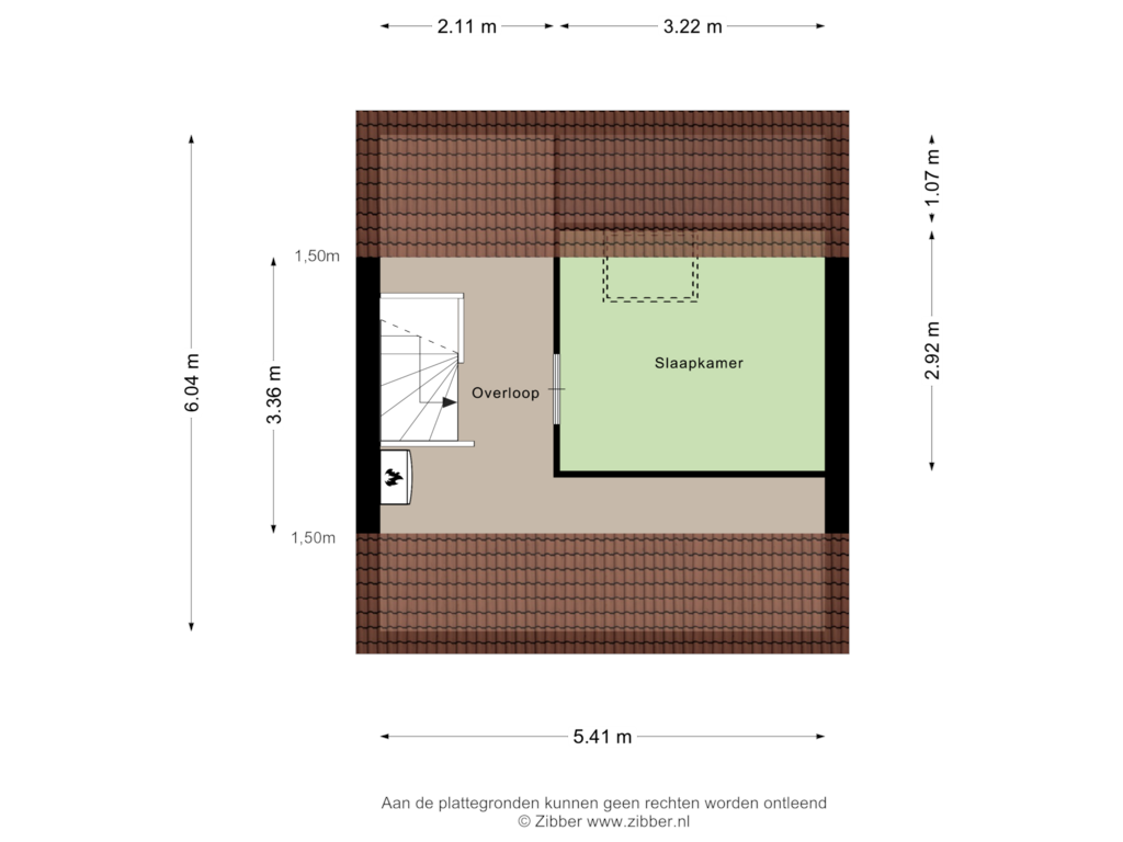 Bekijk plattegrond van Zolder van Hamerslanden 29