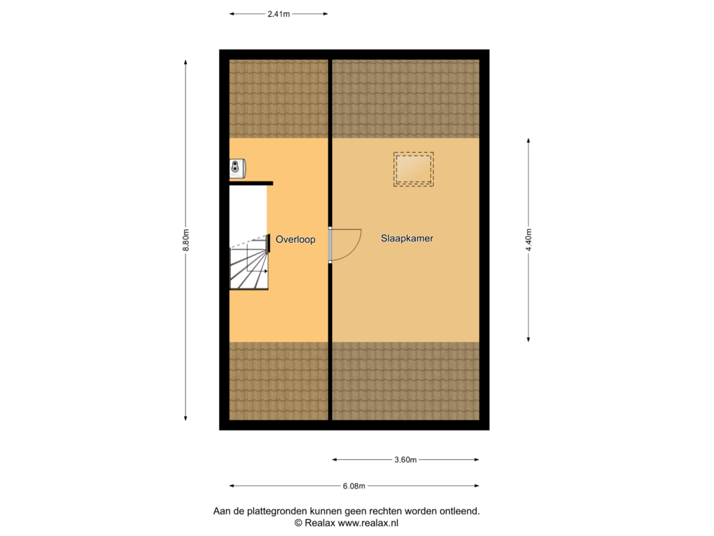 Bekijk plattegrond van Verdieping 2 van Prins Florisplein 12