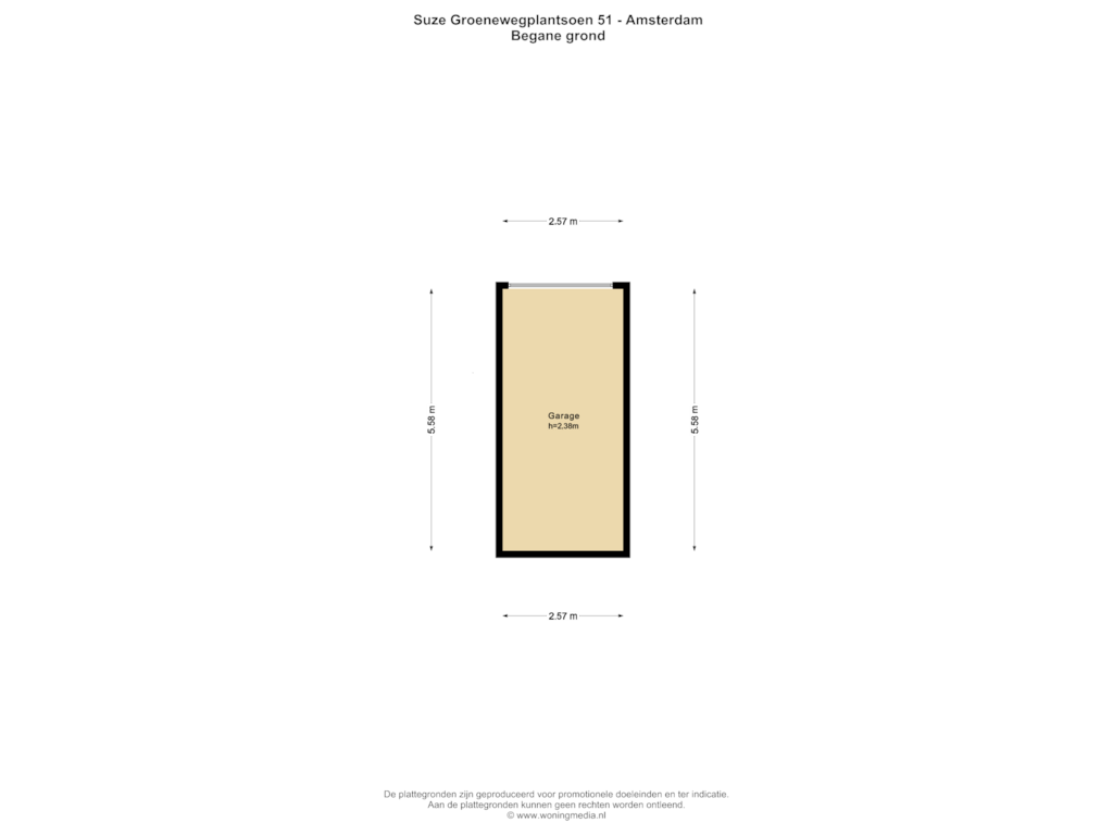 Bekijk plattegrond van Begane grond van Suze Groenewegplantsoen 51