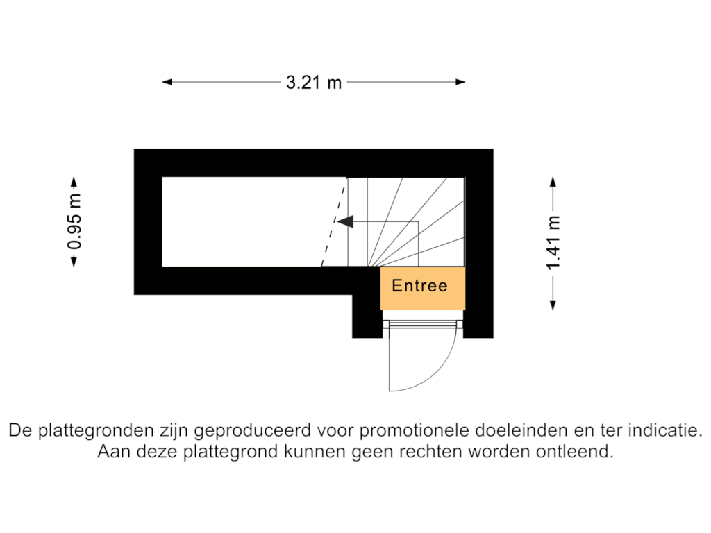 Bekijk plattegrond van Begane grond van Wilhelminastraat 67-A