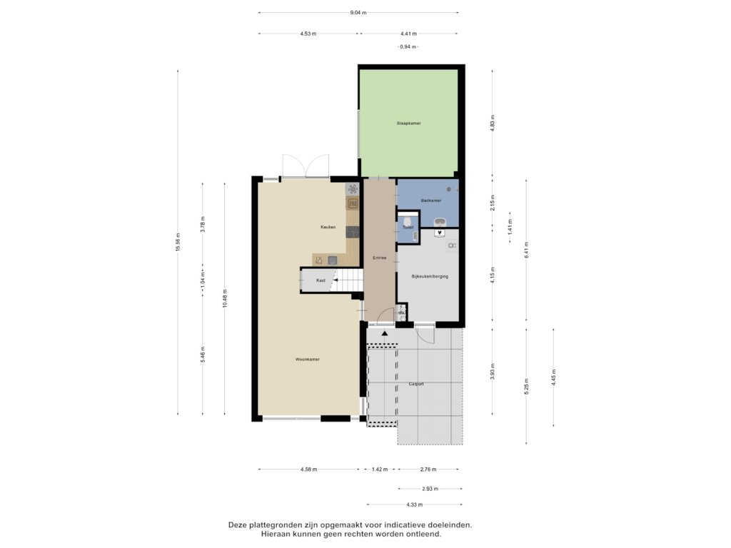 Bekijk plattegrond van Begane Grond van Parelmoervlinder 18