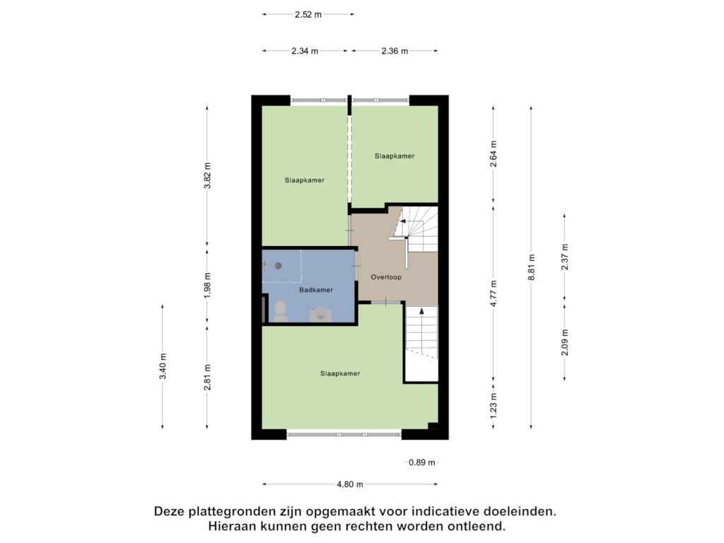 Bekijk plattegrond van Eerste Verdieping van Vogelwikke 42