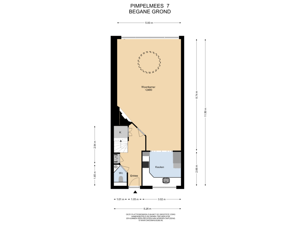 Bekijk plattegrond van Begane Grond van Pimpelmees 7