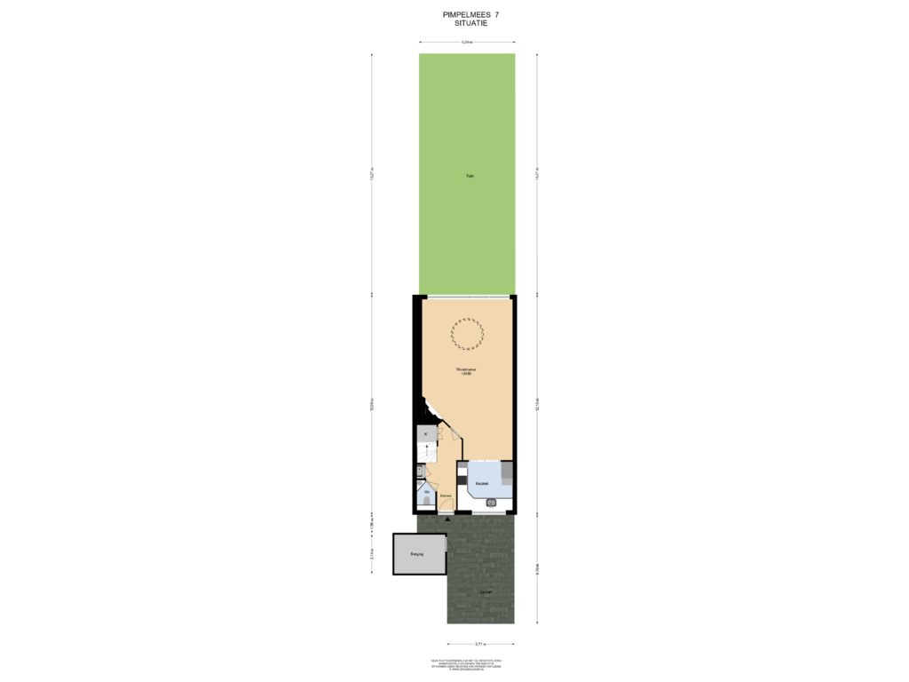 Bekijk plattegrond van Situatie van Pimpelmees 7