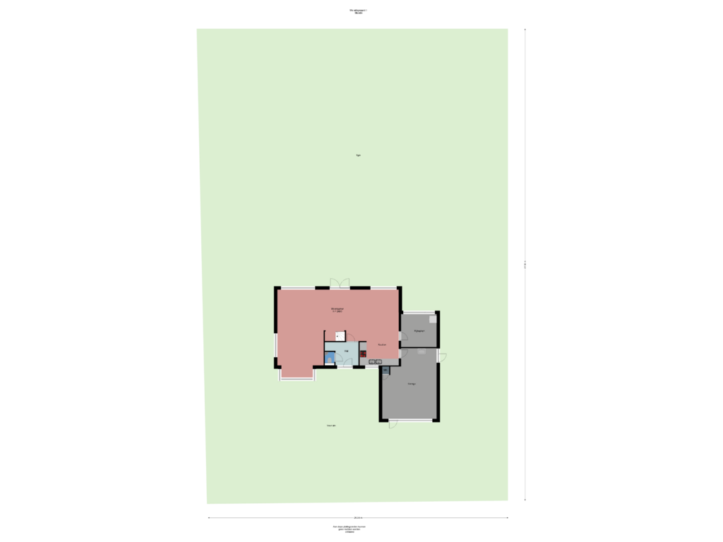 Bekijk plattegrond van Situatie van Weteringwaard 1