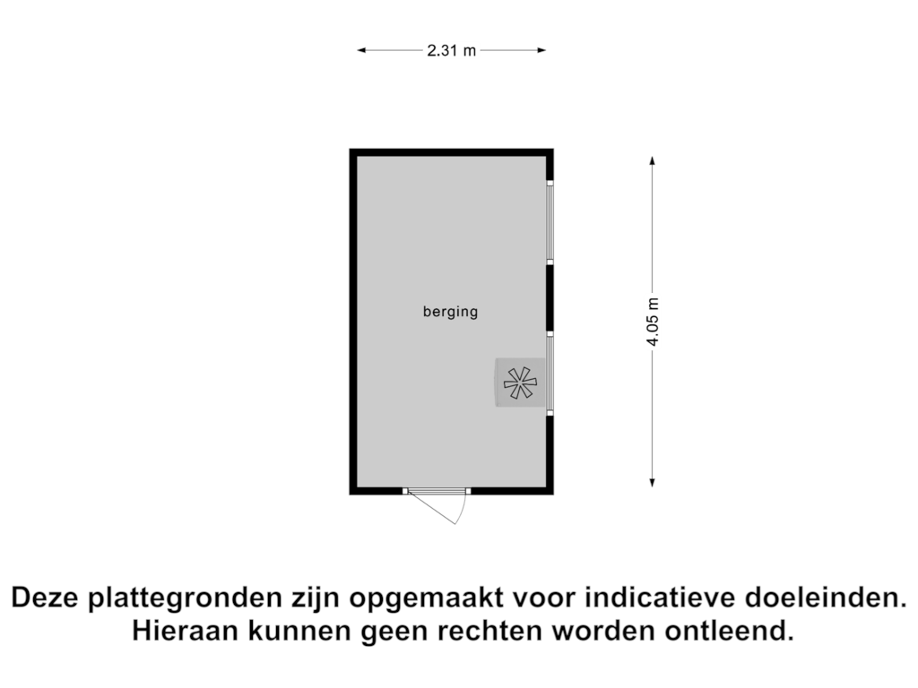 Bekijk plattegrond van Berging van Jan Steijnstraat 47