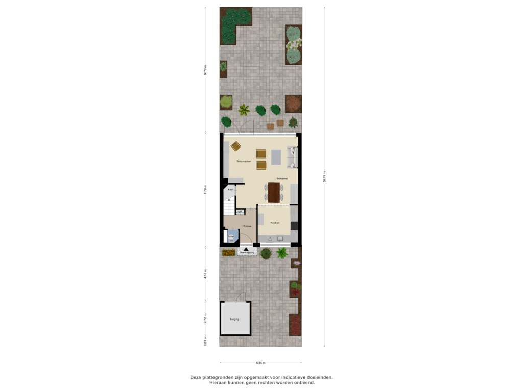 Bekijk plattegrond van Begane Grond Tuin van Bekermos 23