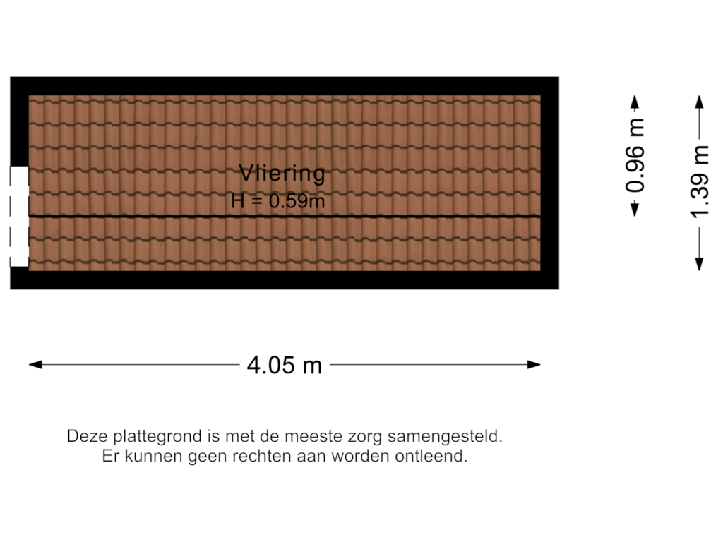 Bekijk plattegrond van Vliering van Meidoornstraat 31