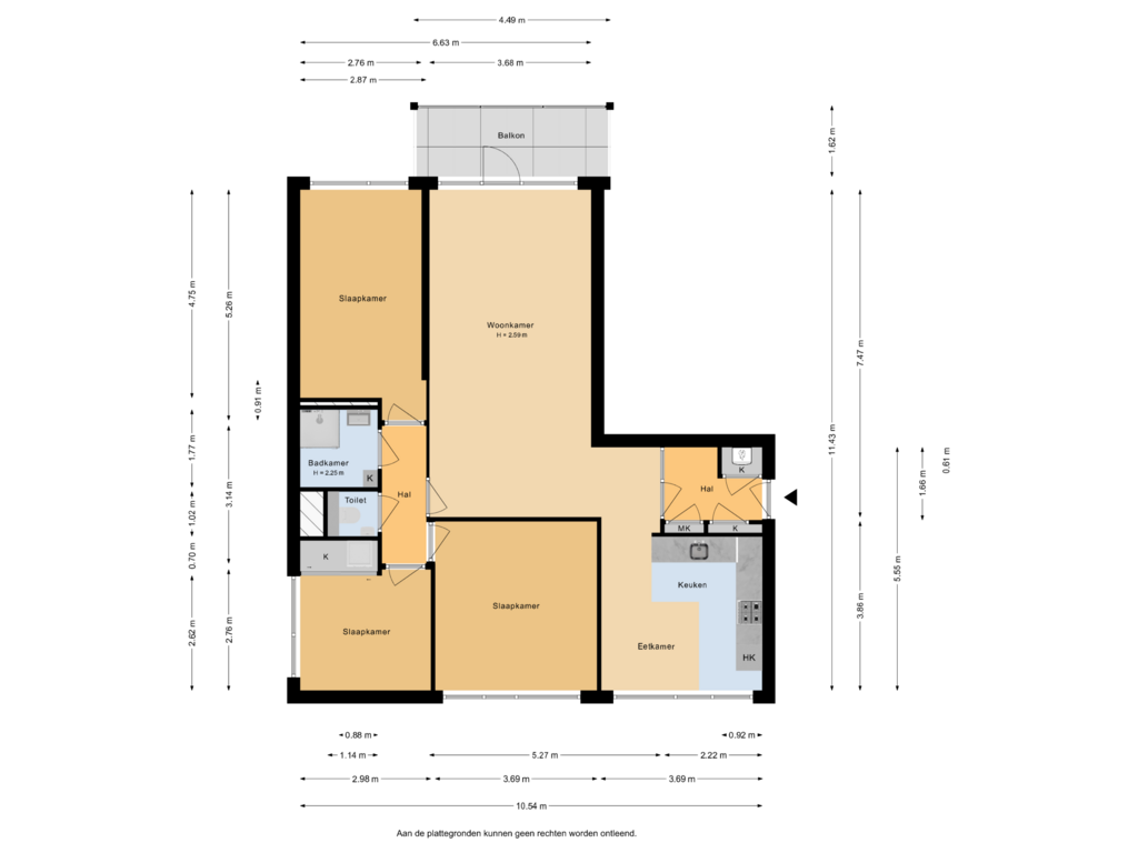 Bekijk plattegrond van Plattegrond van Landingsplaats 7