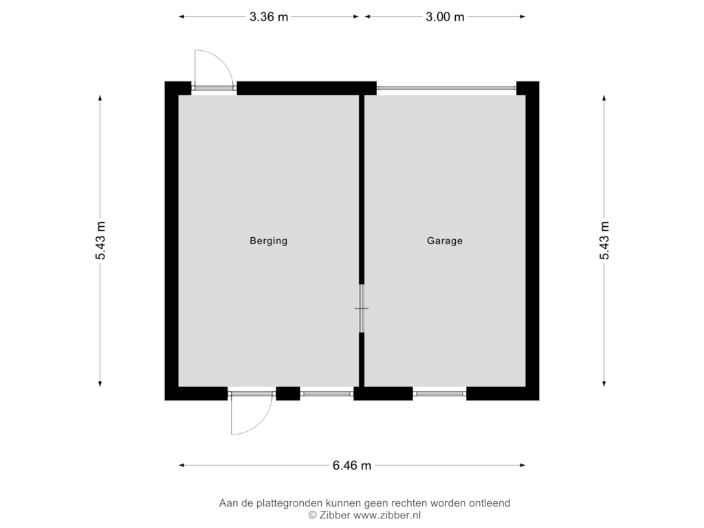 Bekijk plattegrond van Garage van Sint Jorisstraat 7