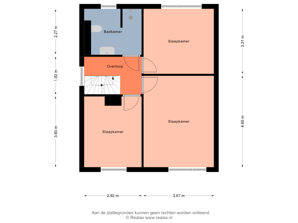 Bekijk plattegrond van Verdieping 1 van Melisse 16