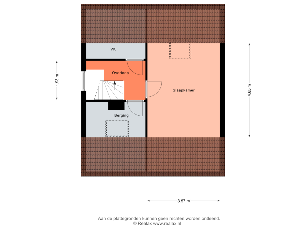 Bekijk plattegrond van Verdieping 2 van Melisse 16